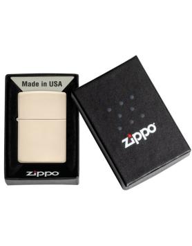 Zippo aansteker regular flat sand verpakking