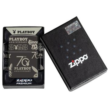 Zippo aansteker Playboy 70th Anniversary Lighter in verpakking