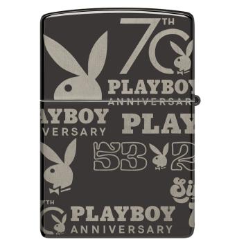 Zippo aansteker Playboy 70th Anniversary Lighter achterkant