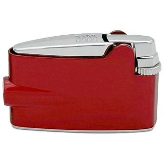 Ronson mini premier varaflame vuursteenaansteker rood