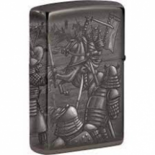 Zippo aansteker Samurai 360 Back