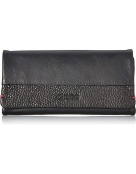 Zippo shagzak black nappa tri-fold
