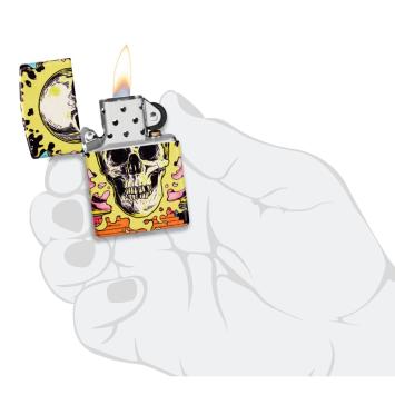 Zippo aansteker Skull Design 10