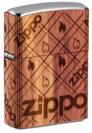 Zippo aansteker Woodchuck Cedar