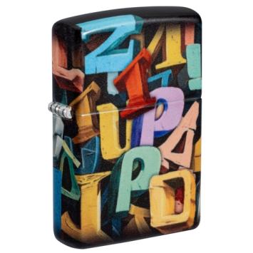 Zippo Aansteker Abstract Design