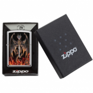 Zippo aansteker Anne Stokes Dragon Warrior verpakking