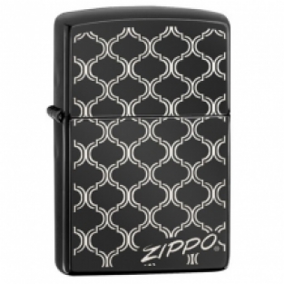 Zippo aansteker Art Deco Ebony