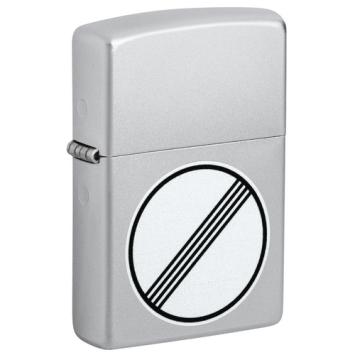 Zippo aansteker AutoBahn Sign Design