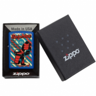 Zippo aansteker Barbershop verpakking