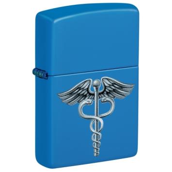 Zippo aansteker Caduceus Symbol