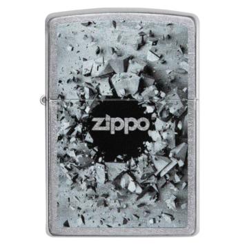 Zippo Aansteker Concrete Hole Design 1