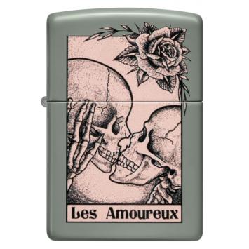 Zippo aansteker Death Kiss Design