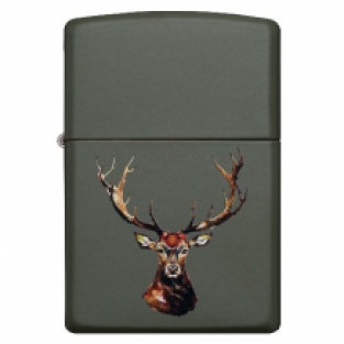 Zippo aansteker Deer Head