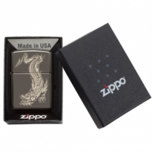 Zippo aansteker Dragon and Tiger verpakking