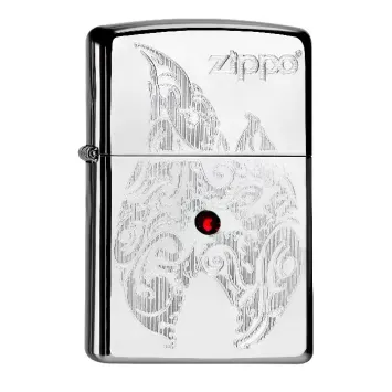 Zippo aansteker Flame with crystal