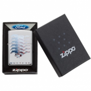 Zippo aansteker Ford Mustang Logo verpakking