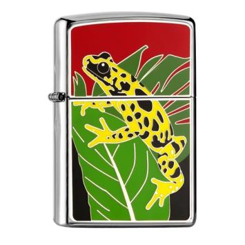 Zippo Aansteker Golden Poison Frog