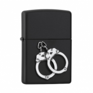 Zippo aansteker Handcuffs Black