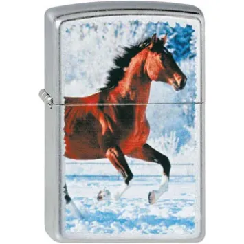 Zippo aansteker Horse Galoping