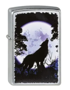Zippo aansteker Howling Wolf