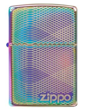 Zippo Aansteker Illusion Line Pattern Design 2