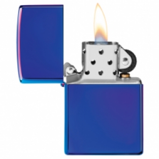 Zippo aansteker Indigo open