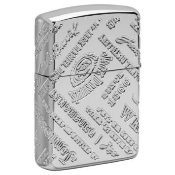 Zippo Jack Daniels achterzijde