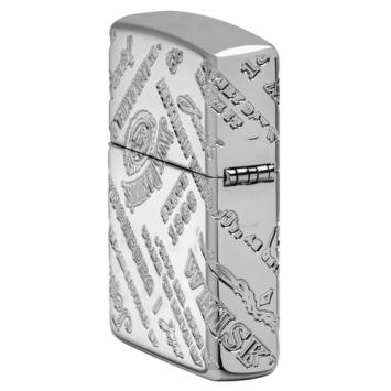 Zippo armor case hoogglanzend zilver