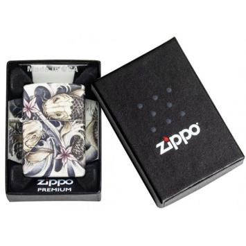 Zippo Aansteker Koi Tattoo Theme Design 7