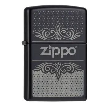 Zippo aansteker logo pattern