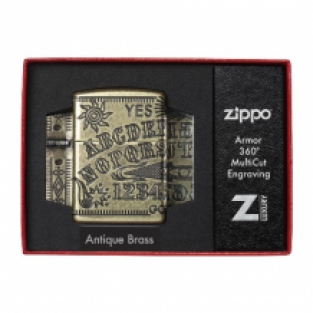 Zippo aansteker Ouija Bord verpakking