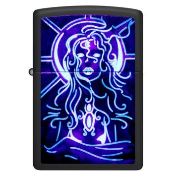 Zippo aansteker Star Girl Design