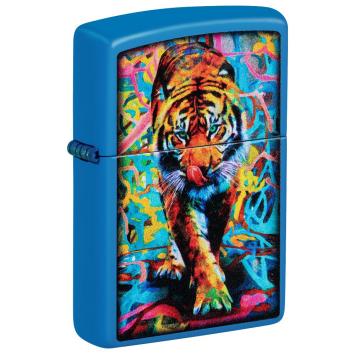 Zippo aansteker Tiger vooraanzicht