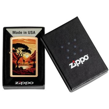 Zippo aansteker Savanne
