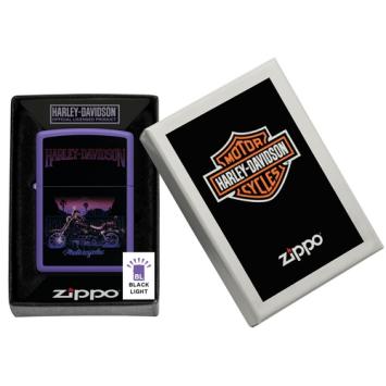 Zippo aansteker Black Light