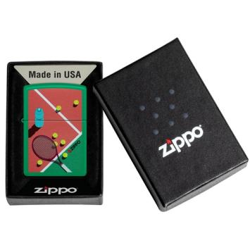 Zippo aansteker tennisracket