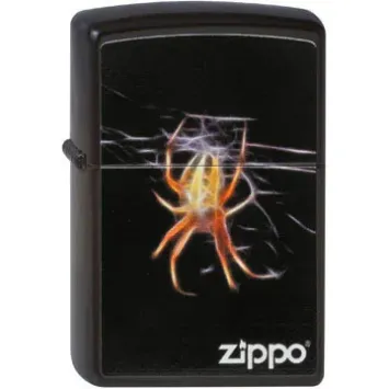 Zippo aansteker Yellow Spider