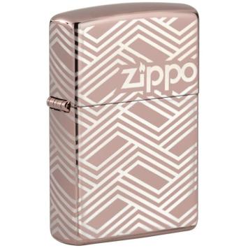 Zippo aansteker Abstract Laser Design