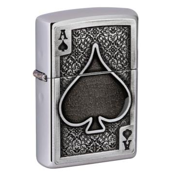 Zippo aansteker Ace Of Spades Emblem