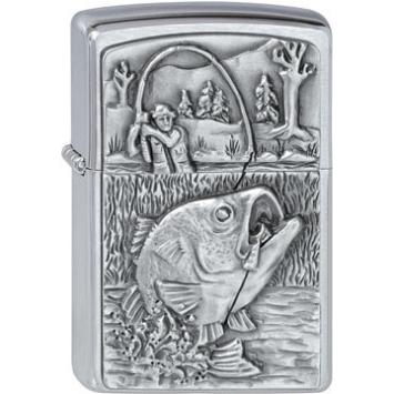 Zippo aansteker Bass Fishing Emblem