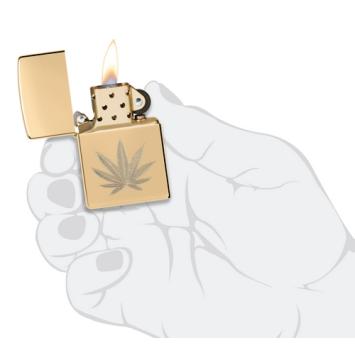Zippo aansteker Cannabis collectie
