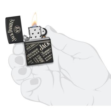Zippo aansteker in hand