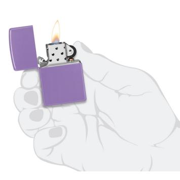 Zippo aansteker in hand