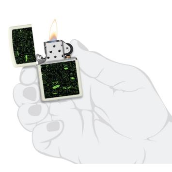 Zippo aansteker Weed
