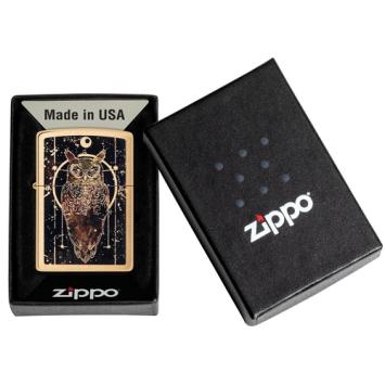Zippo aansteker uil