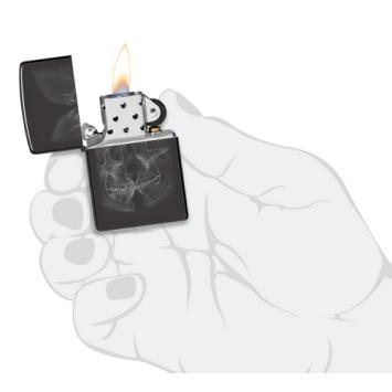 Zippo aansteker skull collectie