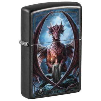 Zippo aansteker Dragon Anne Stokes Collection zijkant 