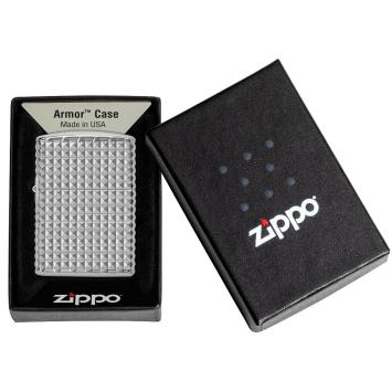 Zippo aansteker Geomatric Diamond Design 4