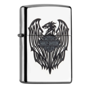 Zippo aansteker Harley Davidson Eagle Emblem