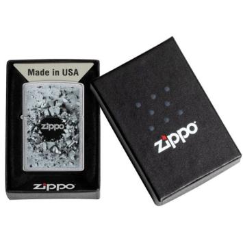 Zippo Aansteker Concrete Hole Design 3